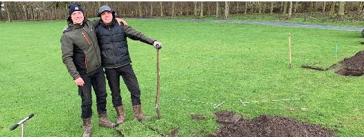 Wacht met je bal slaan