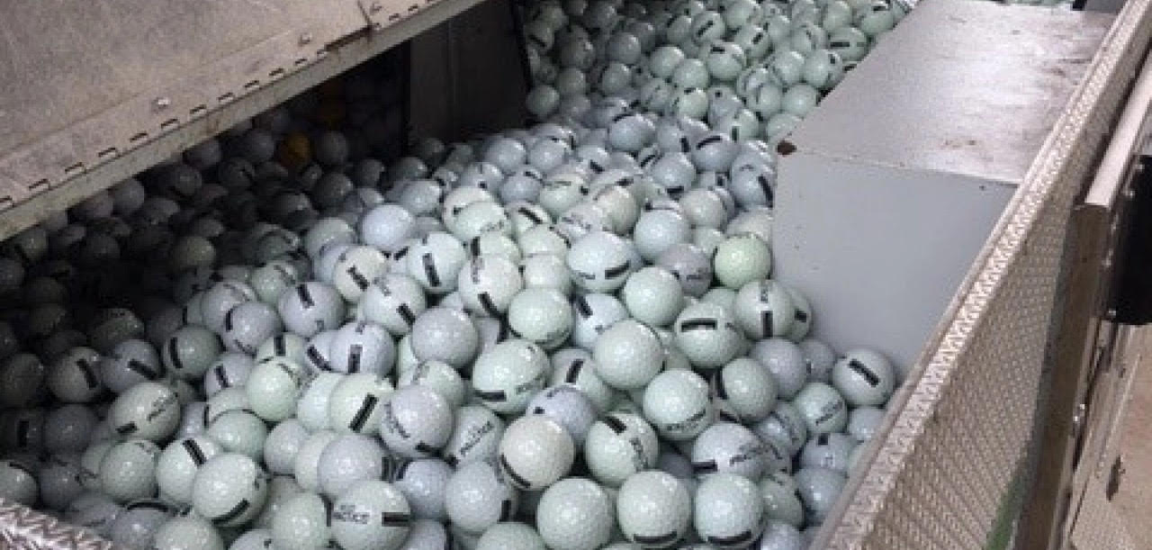 De ballenautomaat was even de weg kwijt